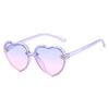 Gafas de Sol Personalizadas para Niños Rain's Estilo Retro Coreano Forma de Corazón Abejita, Gafas de Sol de Moda para Niños
