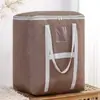 Bolsa de Almacenamiento para Acabado de Colcha Colcha Bolsa para Mudanza Artefacto Plegable Extra Grande Engrosada Tela Oxford Bolsa de Lona