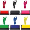 Tinta Rectangular para Huellas de Mascotas al por Mayor Oficina Tinta para Huellas de Bebé Secado Rápido Tinta para Huellas de Dedos de Niños Huella de Pie