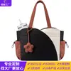 Bolsas Femininas Personalizadas Bolsas Casuais da Moda Grande Capacidade Bolsa de Ombro para Professora Simples de Cor Lisa para Uso Externo Bolsa Casual para o Dia a Dia