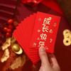 Sobres Rojos de Mes Completo para Bebé Mini Paquetes Rojos para Lanzar y Distribuir Venta al por Mayor Personalizados Creativos Cumpleaños Primer Cumpleaños 2027 Nuevo Estilo Regalo de Agradecimiento