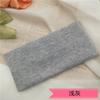 Banda para el cabello de ala ancha tejida, diadema coreana, tocado de celebridades de Internet, banda para el cabello, maquillaje para lavado facial que combina con todo, bandana deportiva para el cabello