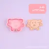 Molde de impresión de serie de emojis, patrones de emojis divertidos, varios diseños, molde 3D para galletas, diversión con arcilla de simulación DIY