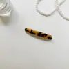 Pinza de Resorte Antideslizante de Acetato con Patrón de Carey Retro Estilo Francés, Fijador de Cabello Versátil para Viajes Diarios para Mujeres