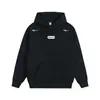 Sudadera con capucha estilo American high street para hombre 2026 verano bordado de letras única súper elegante de alta gama versátil chaqueta sudadera