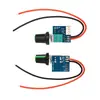 Controlador de Velocidade de Ventoinha PWM Manual de Quatro Fios DC5-12V Regulador de Velocidade de Ventoinha de 4 Fios Redução de Ruído com Caixa com Interruptor de Alimentação Pode ser Desligado