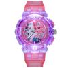 Reloj Infantil Nuevo Estudiante Mujer Wholesale Plástico Frozen Luminoso Comercio Electrónico Transfronterizo Pulsera Nicho