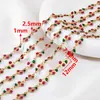 Aço Inoxidável 304 Corrente para Pingar Óleo de Cereja DIY Corrente Frutada Feita à Mão Pulseira Colar Acessórios para Fazer Joias