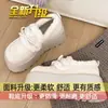 Zapatos de Algodón Cómodos, Forrados de Felpa, Suela Gruesa, para Usar al Aire Libre, Nuevo Invierno 2026, Zapatos Peludos Blancos de Estilo Retro Birkenstock para Mujer