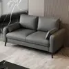Sofá nórdico minimalista para apartamento pequeno para moradia alugada, sala de estar, recepção de escritório, loja de roupas, sofá pequeno de dois ou três lugares