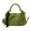 Bolsa de Mão Fashion e Estilosa 2025 Nova Tendência Retrô Diária Bolsa Feminina Estilo Coreano Nicho Bolsa de Ombro Bolsa Transversal