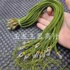 Corda de Pingente Ajustável Corda de Pingente de Jaspe Jade e Jaspe de Campo Corda de Couro Corda de Colar de Corda de Jade para Usar Cruzada Semi-Acabada