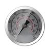 Termômetro industrial axial bimetálico tipo ponteiro de aço inoxidável para forno de churrasco, forno, disco de caldeira