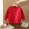 Chaqueta Suéter para Niños Bebé Otoño Nuevo Estilo Coreano Moda Ropa de Bebé Otoño Tops de Paseo Tejidos para Bebé