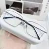 Design Escandinavo Titânio Puro Óculos para Miopia Coreanos de Nicho Armações de Óculos Ultraleves Podem Ser Equipadas com Armações de Óculos Retrô de Grau para Homens