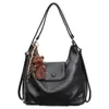 Novedad Otoño 2026 Bolso de Hombro Grande de Gran Capacidad Casual Nuevo Retro Moderno Simple Estudiante Puede Ser Bolso Tote de Doble Hombro
