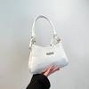 Bolso de hombro versátil para mujer, estilo retro, informal, sencillo, estilo coreano, con textura de alta gama, 2025
