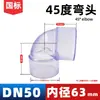 Tubo de Observação de Cotovelo Transparente de UPVC Tubo de Nível de Líquido de PVC Tubo Protetor Visível Transparente Tubo de Aquicultura Transparente Tubo Rígido Transparente Fábrica