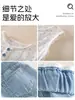 Conjunto Novo Estilo Verão Xiafan para Bebês e Crianças Pequenas Meninas: Conjunto de Duas Peças Versátil e Confortável: Colete e Shorts Jeans para Meninas Classe A