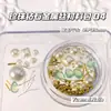 Alambre de Diamante de Color Transfronterizo Más Vendido Tipo Corazón Perla Bola de Acero Paquete de Materiales para Uñas Caja de Accesorios para Uñas