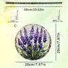 Modelo Novo Transfronteiriço Linda Borboleta Roxa Filme Colorido Acrílico 2D Decoração Colorida Deslumbrante para Janela Decoração de Varanda Adereços