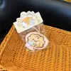 Llaveros de 달떡 (pastel de luna) de felpa simulada empaquetados individualmente, Souvenirs del Festival de Mediados de Otoño, Regalos de regreso a clases para estudiantes al por mayor