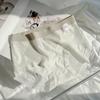 Pantalones de verano de seda de hielo ultrafinos con mascarilla, 7A, bacteriostáticos, de algodón puro, con entrepierna larga y cintura media, ropa interior para mujer, de verano, sin marcas en la cadera.