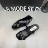 Moda Nueva Primavera y Verano 2026 Elegante Versátil Casual Correa Tejida Mary Jane Slip-On con Aumento Oculto de Altura