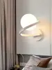 Lámpara de pared retro nórdica madera maciza color nogal moderna minimalista sala de estar mesita de noche dormitorio estilo chino creativa lámpara para escalera pasillo