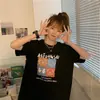 Camiseta de Manga Corta para Mujer, Corte Holgado, Nuevo Top Elegante Primavera Temprana 2026, Moda Estudiantil, Camiseta Básica que Reduce la Edad, Tendencia