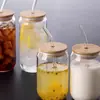Amazon Vaso de Cola de Alto Borosilicato con Popote Vaso para Té de Leche Vaso para Bebidas Frías Vaso de Cola Vaso de Celebridad de Internet Resistente al Calor y a Altas Temperaturas