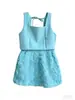 Vestido con Estilo Floral de Verano Nuevo, Estilo Chaleco, para Niños Pequeños, Ropa Infantil Elegante Directamente de la Fábrica Fuente