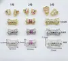 Hebilla de collar de perlas de Guangzhou hebilla de mariposa tridimensional hebilla de jade hebilla de torsión de trébol hebilla de perla suministro