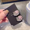 Temperamento requintado grampo de cabelo de diamante flash cachorro de desenho animado bico de pato pequeno grampo de cabelo alta qualidade grampo de cabelo quebrado grampo para franja moda pequeno grampo de cabelo