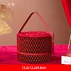 Caja de regalo portátil de terciopelo Camellia, ideal para damas de honor, bodas y regalos de San Valentín.