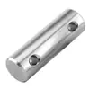 Pasador cilíndrico de acero inoxidable 304 de doble punta con agujeros en ambos extremos, utilizado como pasador de posicionamiento o pasador de espiga, estándar GB880, M4, M24