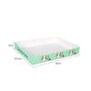 Caja de arena plegable desechable para gatos transfronteriza de Amazon, baño para gatos perezosos, suministros de limpieza para exteriores para gatos