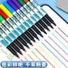 Plumón de Pizarra de Colores Fácil de Borrar Lavable Pizarra de Escritura Plumón para Graffiti Punta Fina Cerámica Plumón de Pintura DIY Plumón para Pintura de Diario