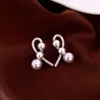 Pendientes Redondos de Perla Vintage, Pendientes Versátiles de Gama Alta Retro, Pendientes de Diseño Moderno y Elegante