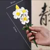 Cerámica Artificial Hecha a Mano Flores de Narciso Amasadas a Mano Decoración del Hogar Adornos Florales para Sala de Estar y Restaurante Ramo de Flores Artificiales