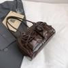 Bolsa de Gran Capacidad para Exportación Transfronteriza para Mujer 2025 Verano Nuevo Estilo Ballet Lazo Bolso de Axila Bolso de Hombro Versátil