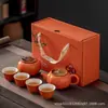 Set de Regalo Ruyi de Caqui Práctico Apertura Aniversario de Empresa de Alta Gama Reunión Regalo de Acompañamiento de Negocios Pequeños Regalos