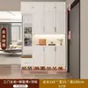 Gabinete de Zapatos para Entrada de Madera Maciza, Recibidor, Puerta de Sala de Estar del Hogar, Compartimento Integrado de Gran Capacidad, Taquilla de Almacenamiento en Pared