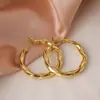 Amazon Aros Twist Simples para Mujer Joyería para Orejas de Gama Alta Diseño Único Ins Nicho Aros para Orejas Pendientes Estilo Genial