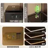 Mesita de noche inteligente, mueble de almacenamiento seguro integrado de uso doméstico moderno, multifuncional, simple, carga inalámbrica, armario de mesita de noche para dormitorio