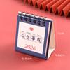 Calendário de Mesa 2025 Ornamento de Mesa Calendário Pequeno Texto Inspirador para Estudantes Pequeno Presente Mini Planejador Criativo Calendário Diário
