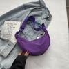 Bolso bandolera de nailon para mujer, moderno bolso bandolera ligero y deportivo, estilo 2024, pequeño, tipo cartera, para llevar debajo del brazo.