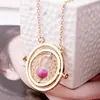Joyas Europeas y Americanas Exportación Productos de Vaca Harry Potter Convertidor de Tiempo Reloj de Arena Collar Aliexpress Venta al por Mayor Mujeres