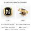 Venta Directa de Fábrica de Dijes para Zapatos tipo Clog Color Dorado, Accesorios Decorativos Metálicos Estilo Punk, Astas con Forma de Corazón Decoraciones para Zapatos DIY