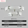 Lámpara de araña para restaurante transfronterizo, luz de anillo circular de lujo ligero, lámpara colgante de cristal personalizada para sala de estar, recepción de hotel, vestíbulo, modelo nuevo 2026